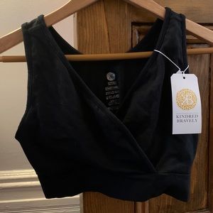 organic cotton sleeping/nursing bra